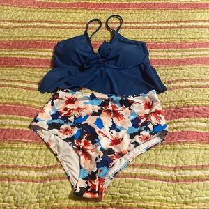 Woman’s high waisted bikini set size medium